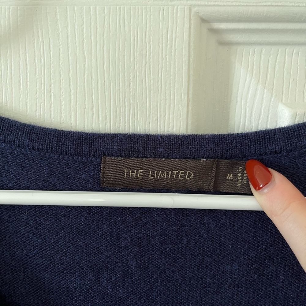 The Limited Midnight Blue Knit Dress - Picture 4 of 4